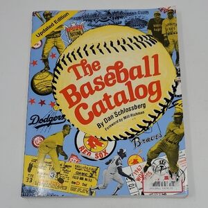 The Baseball Catalog by Dan Schlossberg - Blue and Yellow Cover